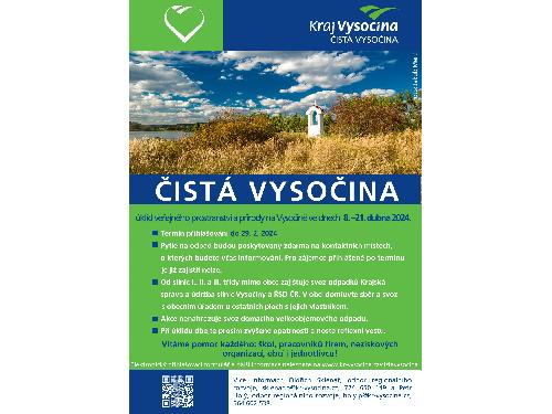 Aktualita - Obrázek - ČISTÁ VYSOČINA 2024